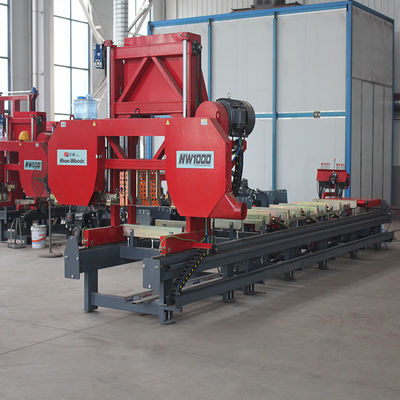 Molino de aserradero eléctrico con motor 60 Molino de aserradero portátil por computadora para el mercado de Sudáfrica