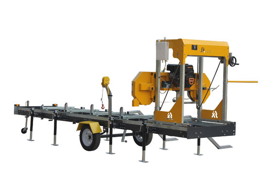 Máquina de cortar troncos de árboles con hoja oscilante portátil