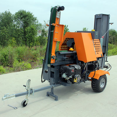 20 toneladas Jerry Motor automático portátil de gasolina Procesador de madera para obras de construcción