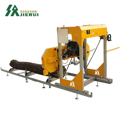 2000 KG Cortador horizontal Molino portátil máquina de sierra de madera para alimentos y bebidas