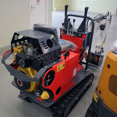 Máquina mini excavadora compacta y duradera para proyectos de construcción a pequeña escala