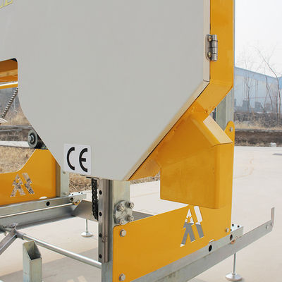 Serradora portátil de 220/380V y 4-20kW de potencia para cortar troncos de árboles en Kenia