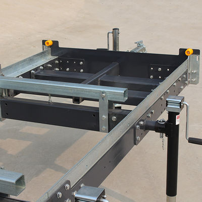 1000 mm Max.Ancho de trabajo y máquina de sierra de madera portátil para corte horizontal