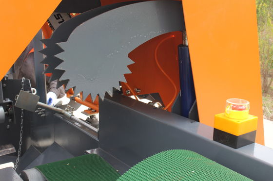 480 mm Cerro vió procesador de leña motor de gasolina tronco divisor para cortar madera