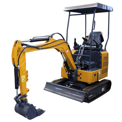 Máquina mini excavadora de 1 tonelada 2 toneladas con excavadora de alta potencia de excavación