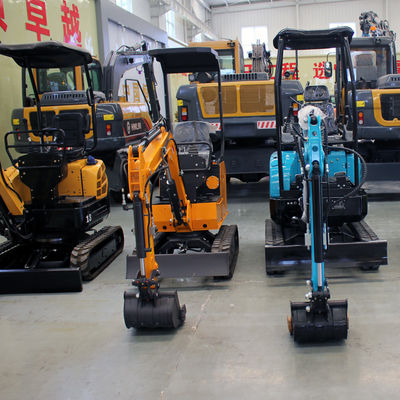 Máquina mini excavadora de 1 tonelada 2 toneladas con excavadora de alta potencia de excavación