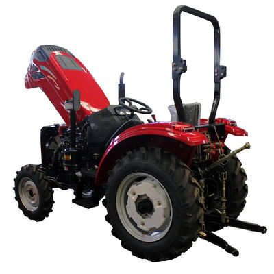 Tractor de ruedas de 4 ruedas para la agricultura Mini Tractor pequeño usado