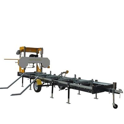 Cerradura eléctrica automática para cortar madera con banda de sierra con remolque Max.Ancho de trabajo mm 1000mm