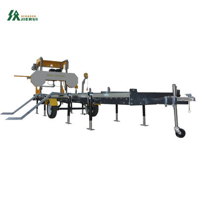 JR1000 CE Portable 25HP Diésel Cortador de troncos cortador de madera aserradora