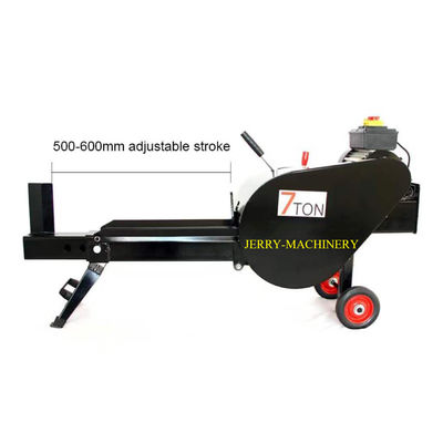 Máquina eléctrica de trituración de madera de 7 toneladas Máquina horizontal de trituración de madera Procesador rápido de leña