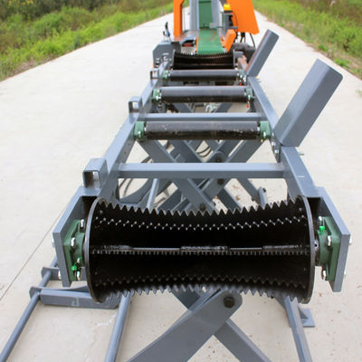 Procesador hidráulico de leña con levantador de troncos y mesa de troncos Modelo de capacidad de 300 kg