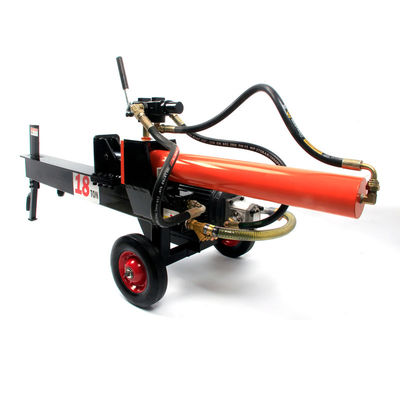 El motor eléctrico hidráulico y horizontal de la sierra de troncos de la sierra de troncos de la división de la máquina de división de madera