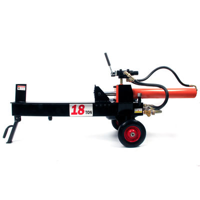 El motor eléctrico hidráulico y horizontal de la sierra de troncos de la sierra de troncos de la división de la máquina de división de madera