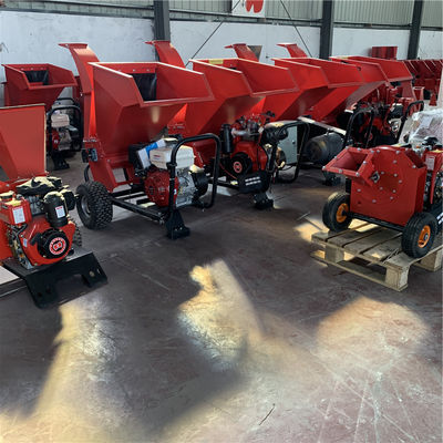 Motor de alta productividad Tractor Mulcher máquina Trituradora de troncos