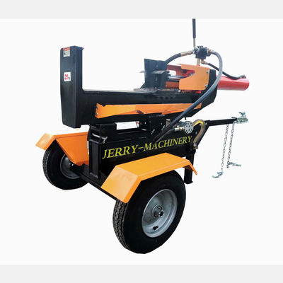 Dispersor de troncos de 25T portátil hidráulico vertical y horizontal para tractor de gasolina