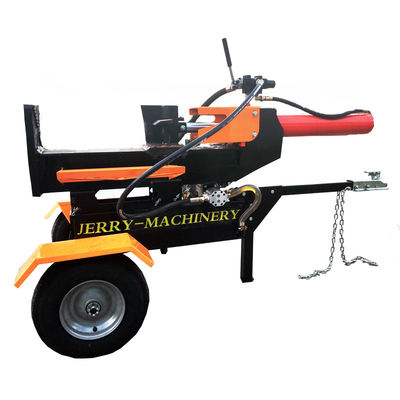 Dispersor de troncos de 25T portátil hidráulico vertical y horizontal para tractor de gasolina