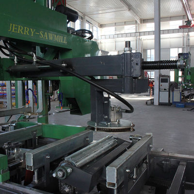 Máquina de corte automático de banda de corte horizontal de 27 HP para cortar troncos en el bosque