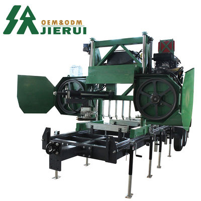 Molino de sierra portátil de 36 pulgadas totalmente automático para cortar troncos de madera
