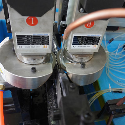Máquina de soldadura de dientes de 220v para hoja de sierra de aleación con rectificador de engranajes laterales dobles