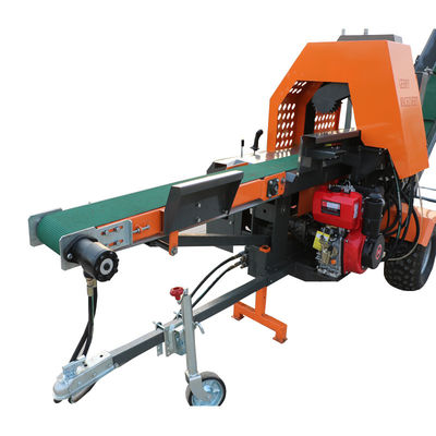 15HP máquina de procesamiento de troncos de leña herramienta de procesamiento de leña resistente