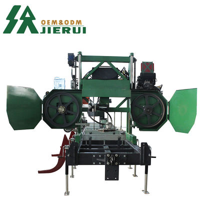 15KW Automático Horizontal de la Serra de Madera portátil de la banda de aserradero portátil para la madera