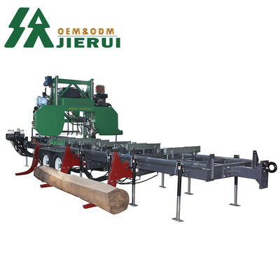 15-35kW de potencia Full Automatic portátil de la sierra de banda CNC molino para la madera de trabajo de la madera de corte