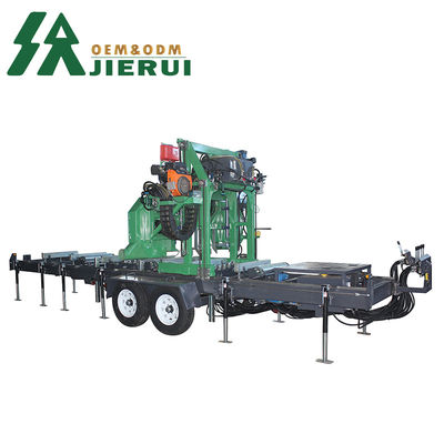15-35kW de potencia Full Automatic portátil de la sierra de banda CNC molino para la madera de trabajo de la madera de corte