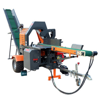 24 pulgadas 30 toneladas de madera de división de la sierra de corte hidráulico automático