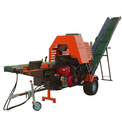 24 pulgadas 30 toneladas de madera de división de la sierra de corte hidráulico automático