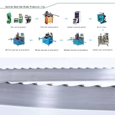 Máquina con punta de estelita, línea de producción de cuchillas de sierra, cortadora de césped, herramientas para la madera