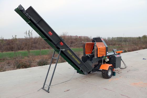 Potente divisor de leña de 18 caballos de fuerza gasolina 4 6 8 camino divisor de troncos