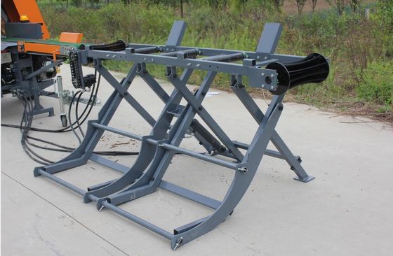 CE Automático segador de troncos para procesador portátil de leña