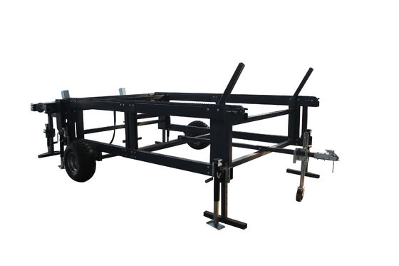 Procesador de leña super 30 toneladas con capacidad de 1050 kg y motor de gasolina