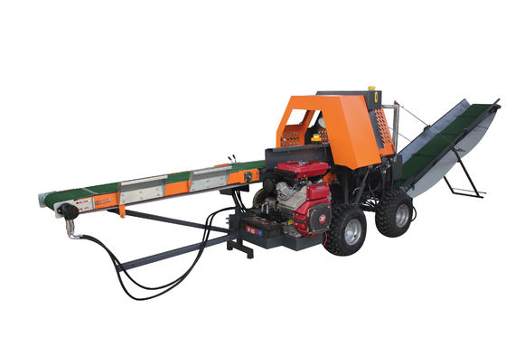 Procesador de leña super 30 toneladas con capacidad de 1050 kg y motor de gasolina